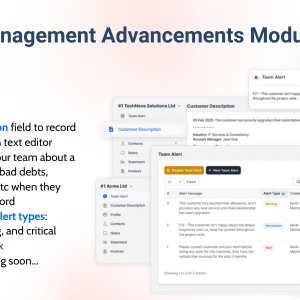 Account Management Advancements for Perfex CRM