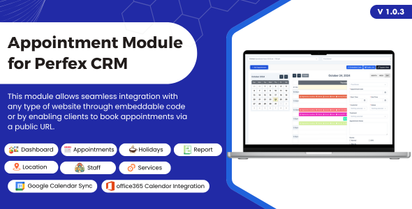Appointment Module for Perfex CRM