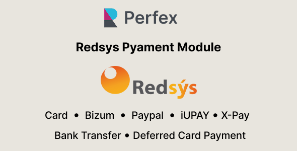 Redsys Payment Module for Perfex CRM